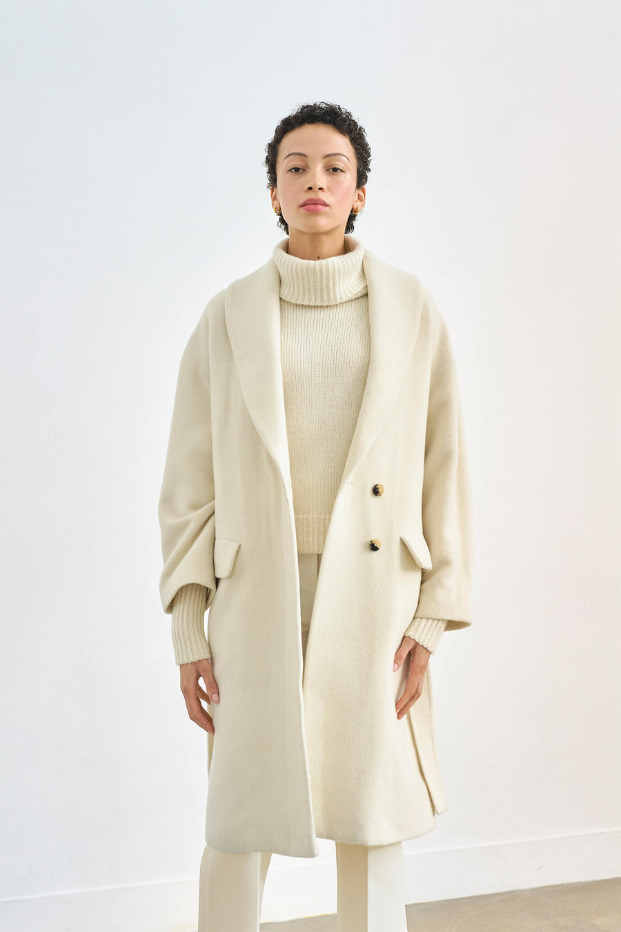 AUGUSTA COAT OFF WHITE