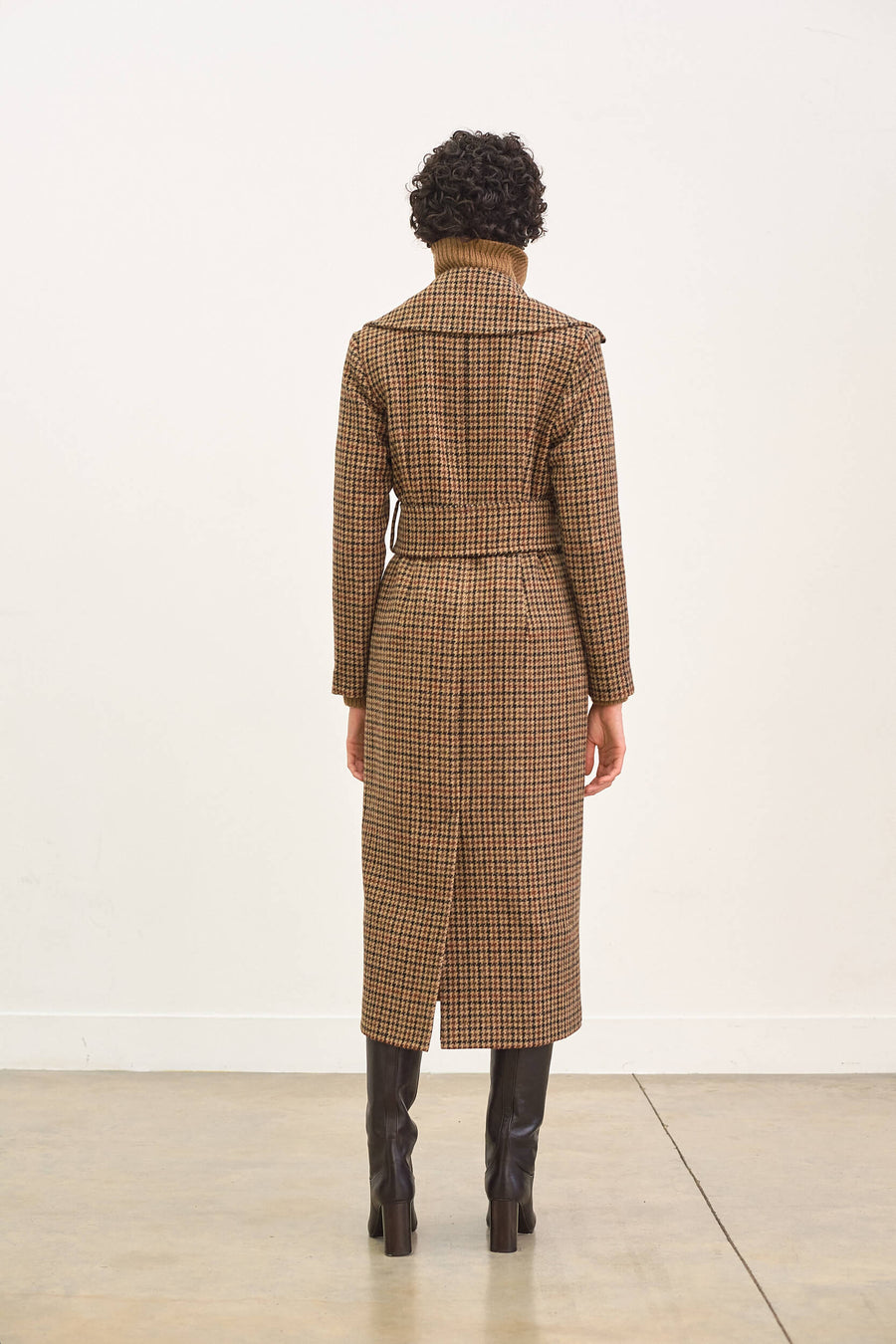 SÉRAPHINE COAT HOUNDSTOOTH